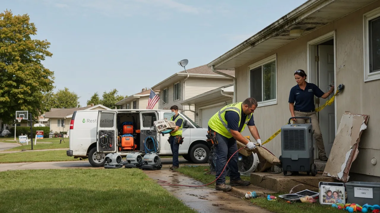 Water Damage Restoration in Wingate, MD near me